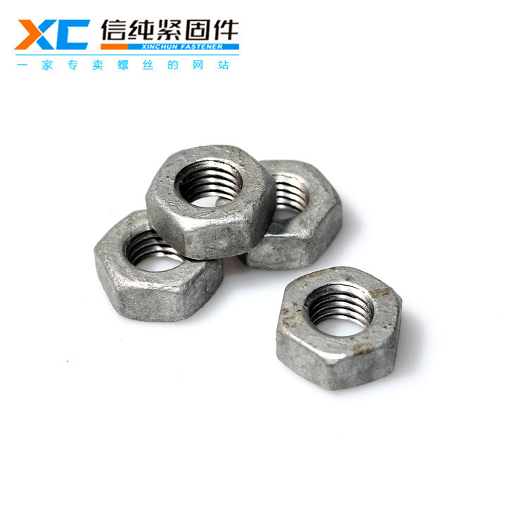 8級(jí)熱鍍鋅六角螺母（新品）